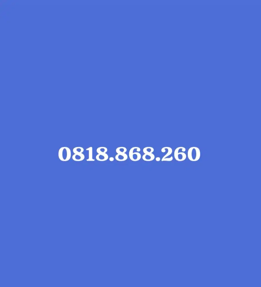 Nomer Cantik XL 10 Digit Jual Cepat