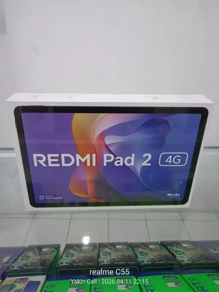Xiaomi Redmi Pad 2 4/256 GB LTE Layar 11 Inch Helio G100 Garansi Resmi