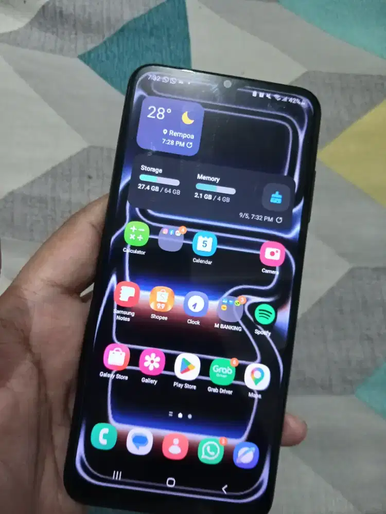 Samsung A03s Hitam 6/46 Normal
