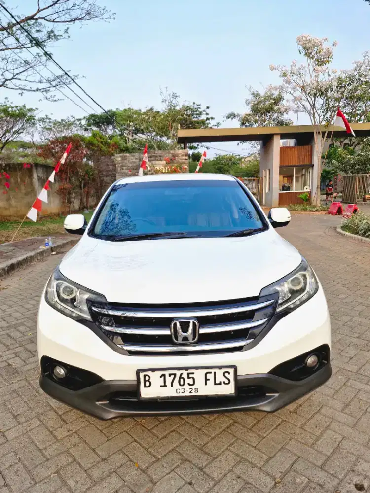 Harga Cash || Honda Crv 2.0 Thn 2013/2014 A/T, Putih, Pajak On Panjang