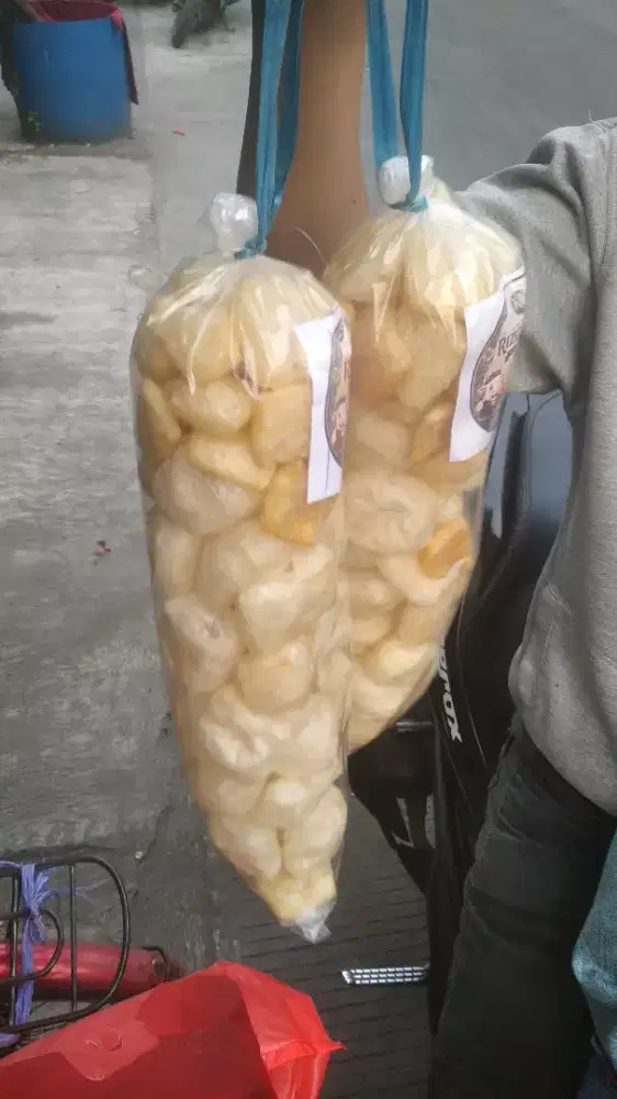 Kerupuk kulit asli