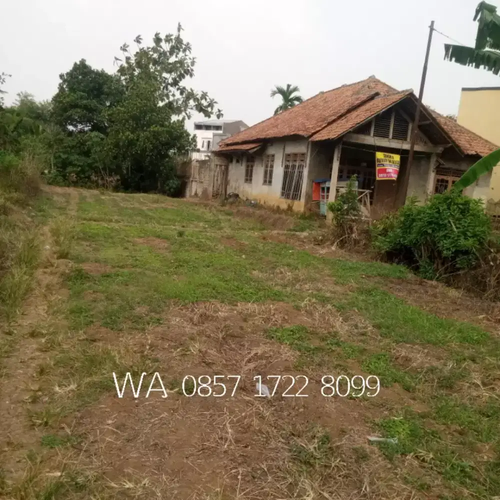 DIJUAL TANAH Strategis diLeweungkolot Cibungbulang Bonus RUMAH
