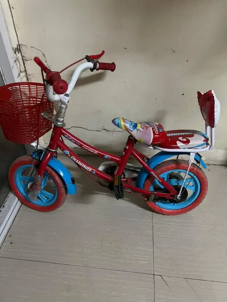 Sepeda anak roda dua gratis 2 roda belakang berkualitas