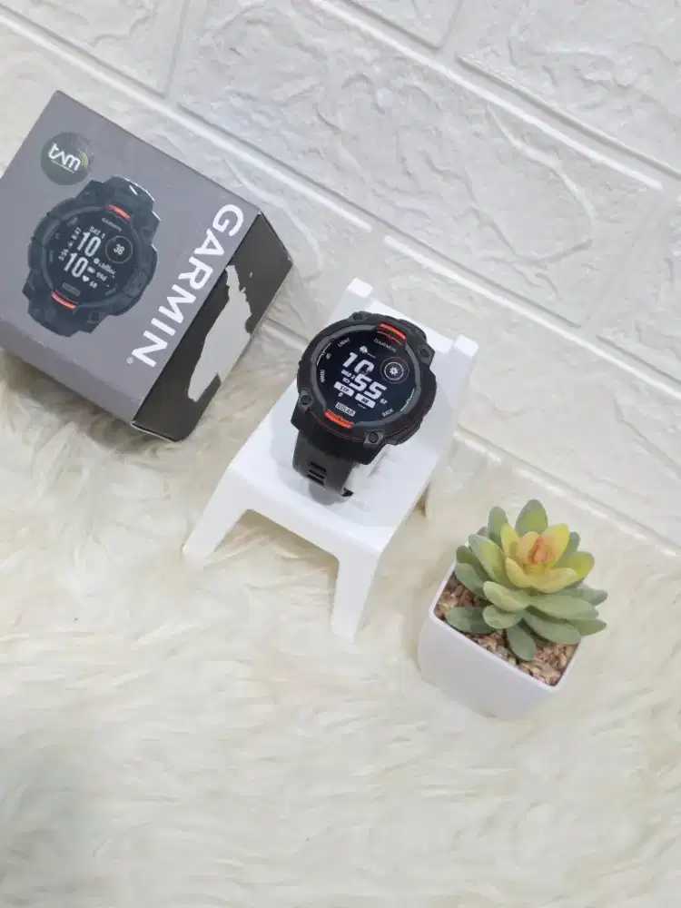 Garmin Instinct 3 Solar Black Istimewa Bergaransi