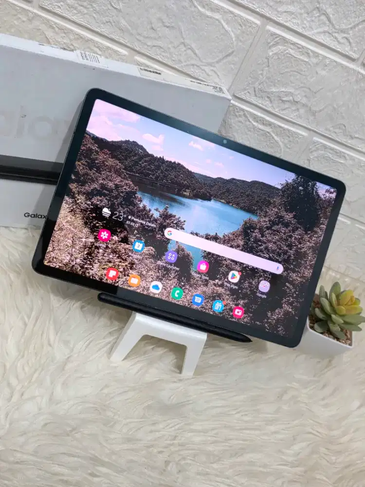 Samsung Tab S8 5G 128Gb Hitam Bagus Lengkap