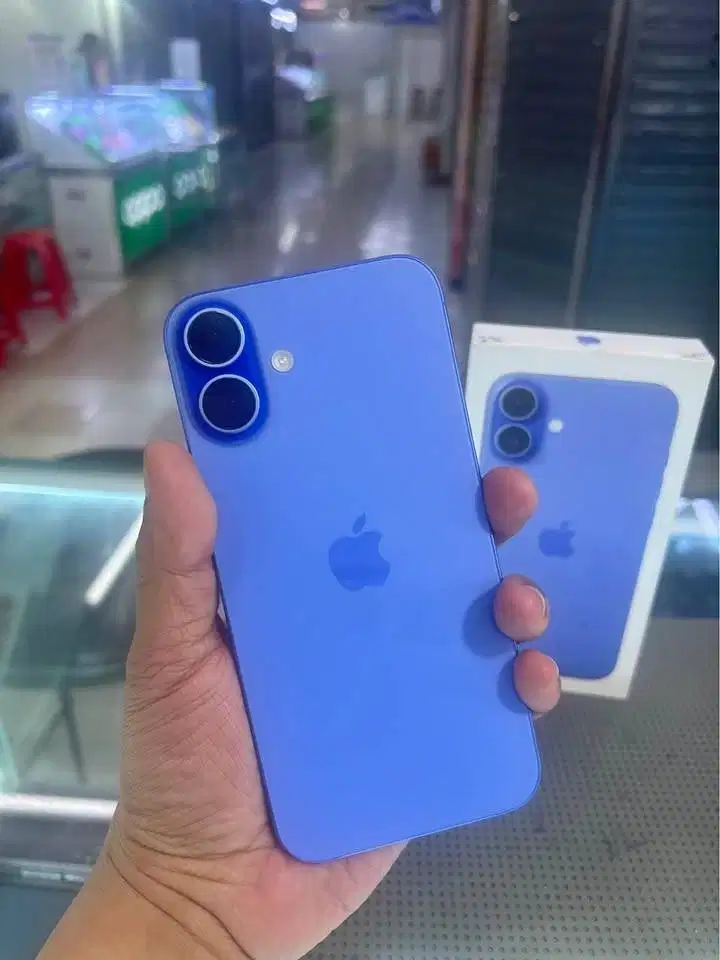 Iphone 16 Plus 128 GB IBOX (Ultra Marine) Mulus Jossjiss Istimewa