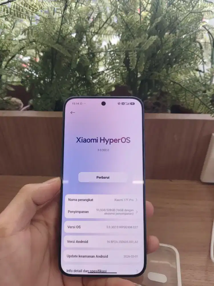Xiaomi 17T Pro 12/512 (Pemakaian 3 Minggu)