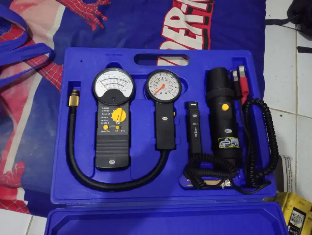 Paket Alat service kompresi, Dwell Tachometer / analyser, Timing Light