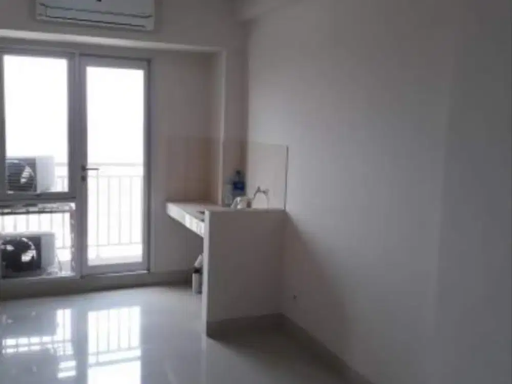 Dijual 2BR Unfurnish Oak Tower A – Lantai 19, Sky Garden, Pool, 3 Menit LRT, Siap Huni, Pulo Gadung