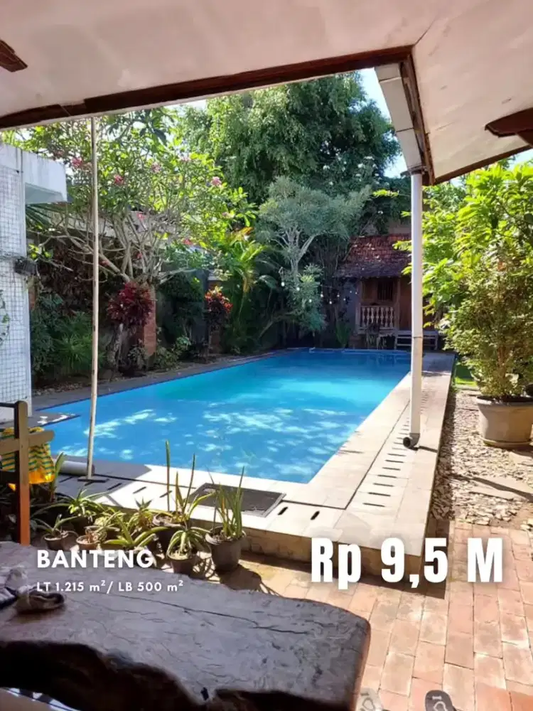 Dijual Rumah Mewah dan Kos 8 Kamar di Banteng dekat Jalan Kaliurang