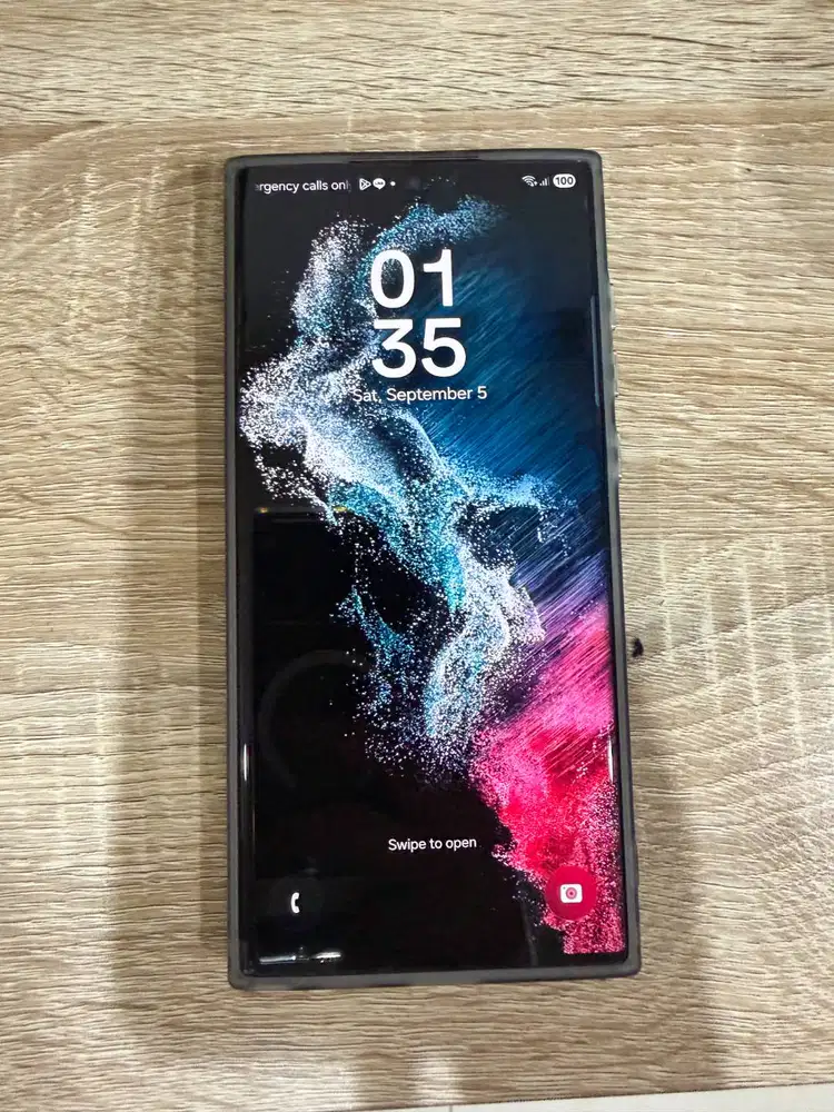 SAMSUNG S22 ULTRA 5G 12/512GB BURGUNDY FULL SET