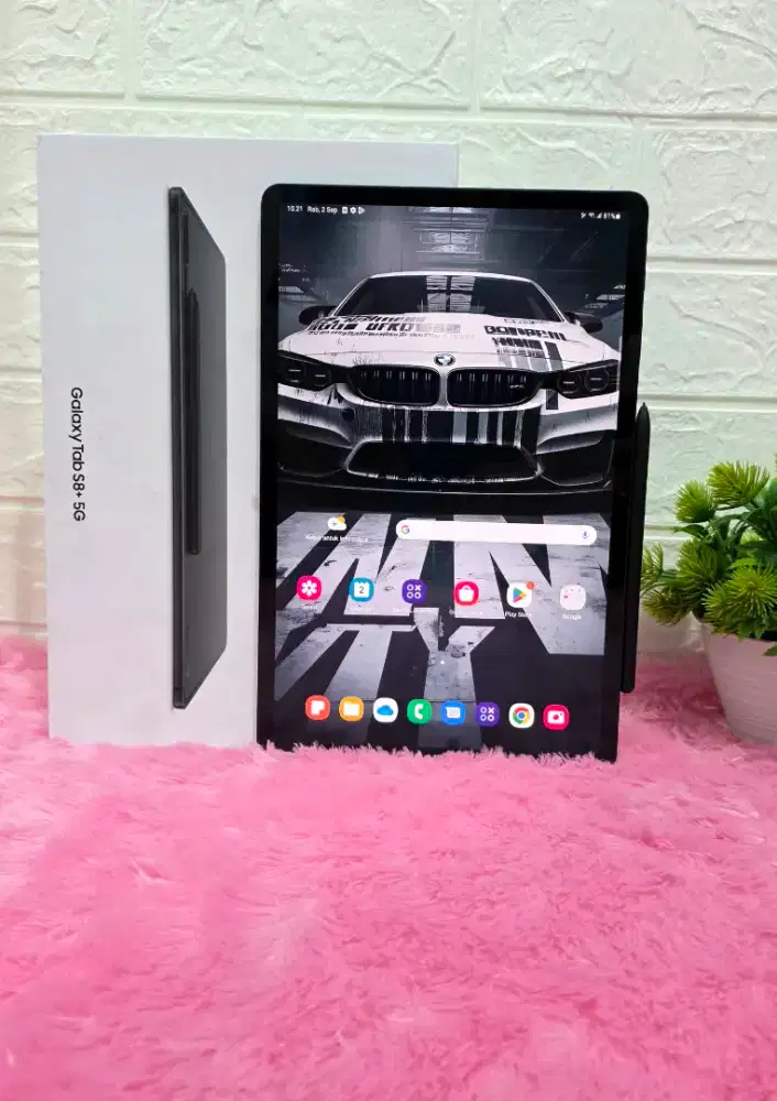 Galaxy Tab S8 Plus+ 5G 256Gb Hitam Istimewa