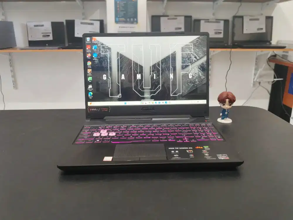 Promo Laptop Gaming Asus Tuf Ryzen 5 RTX 2050 Fullset Murah