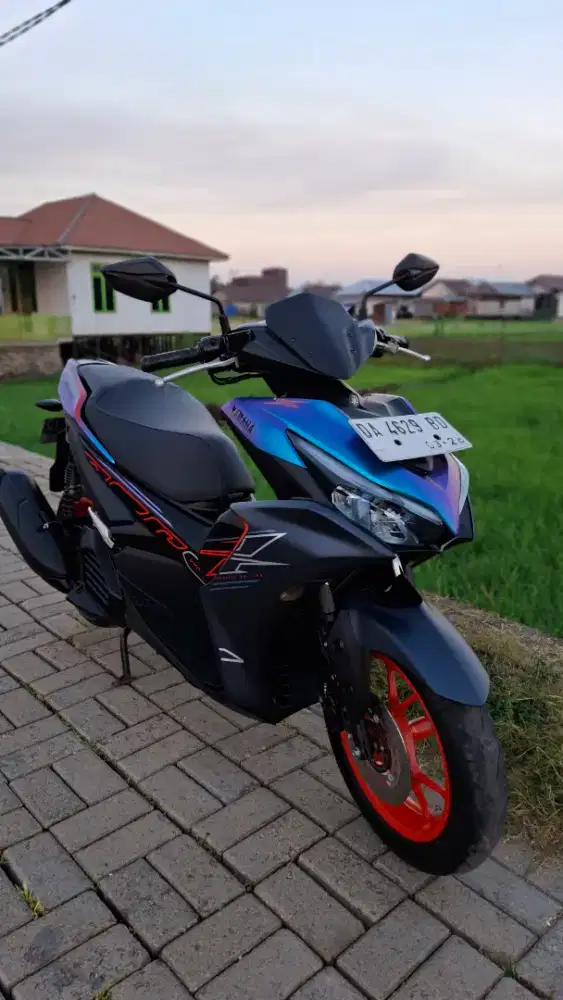 Djual yamaha aerox new tahun 2023 srt lngkp hdup smua