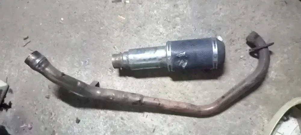 Knalpot racing bekas motor fiksen