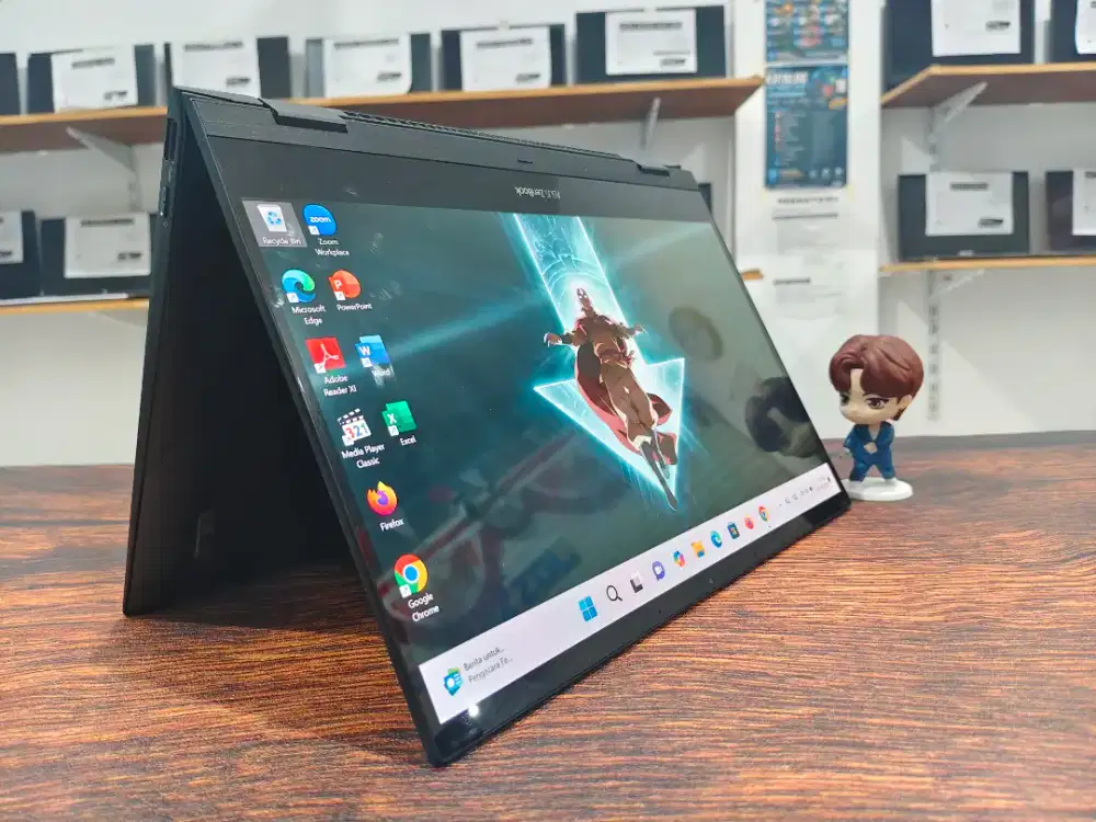 Laptop Bekas Premium Flip ASUS Zenbook Intel Evo i7 gen 11 Murah