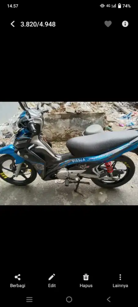 Yamaha Jupiter Z siap pakai