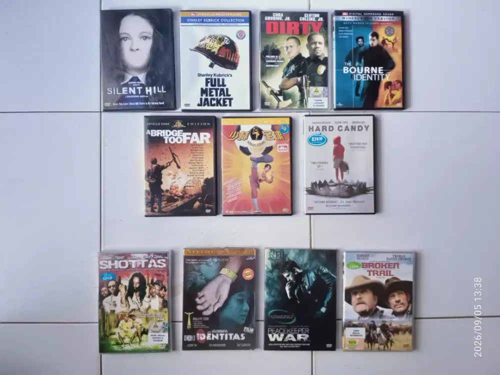 Paket Kaset DVD Film Pilihan / Koleksi DVD Original