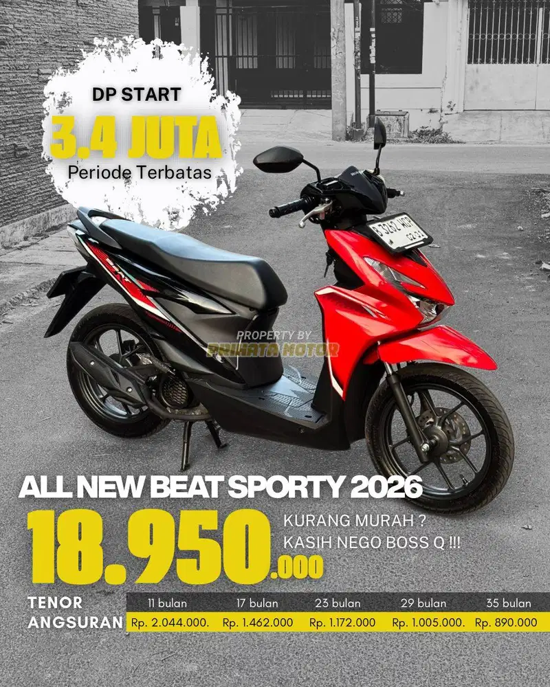 HONDA ALL NEW BEAT SPORTY 2026