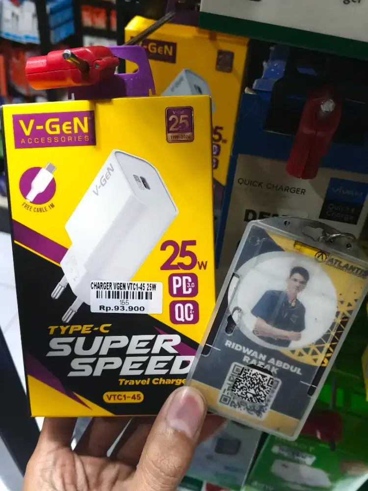 CHARGER VGEN VTC1-45 25W | ATLANTIS DAHSYAT