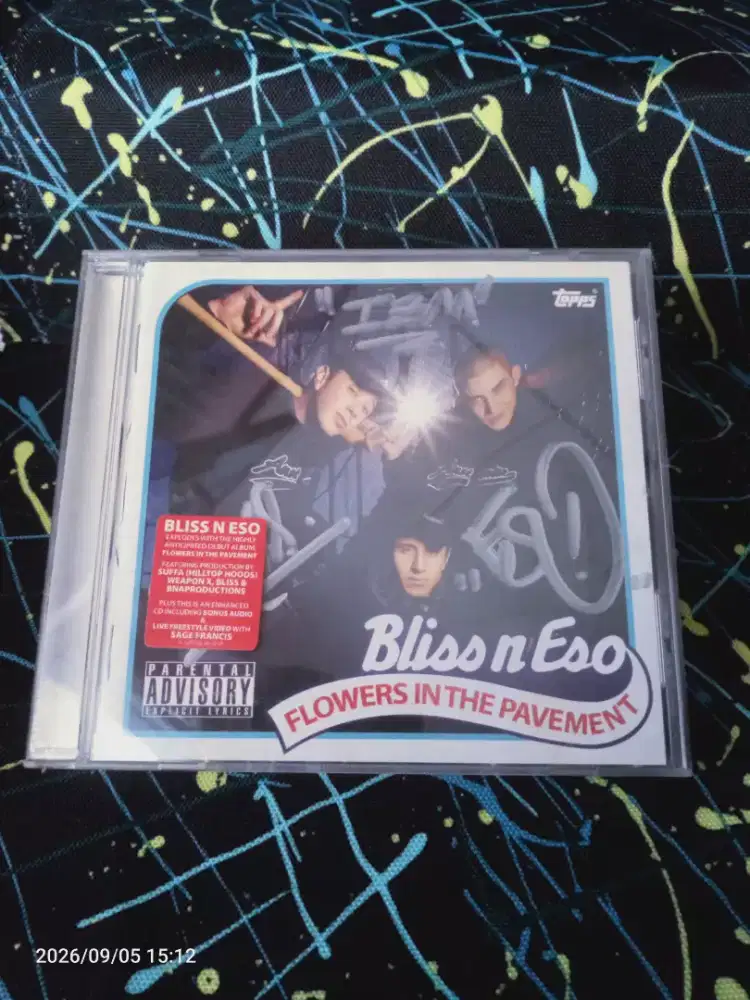 CD Original Bliss n Eso – Flowers in the Pavement (Album Debut)
