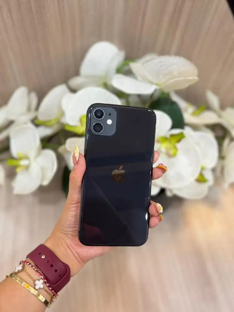 Iphone 11 128gb black ex beacukai