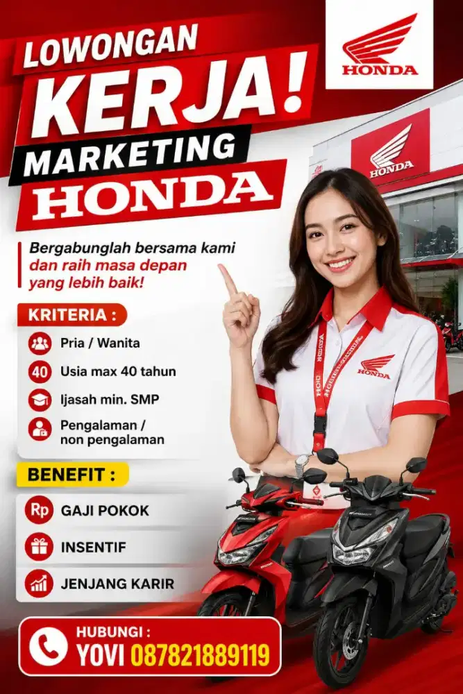 Lowongan  kerja (langsung kerja)