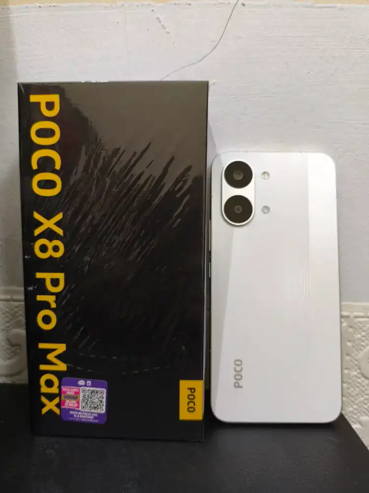 POCO X8 PRO MAX 12/256 GB GARANSI PANJANG