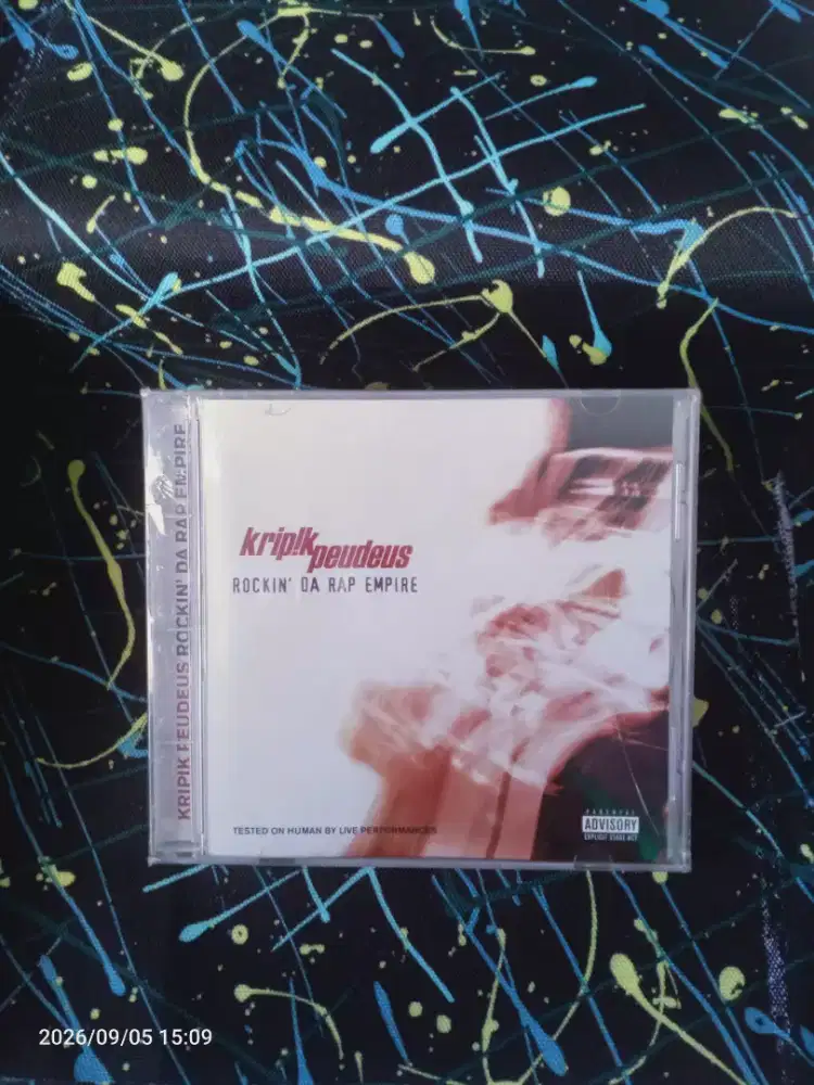 CD Kripik Peudeus - Rockin' Da Rap Empire (Original / Baru / Segel )