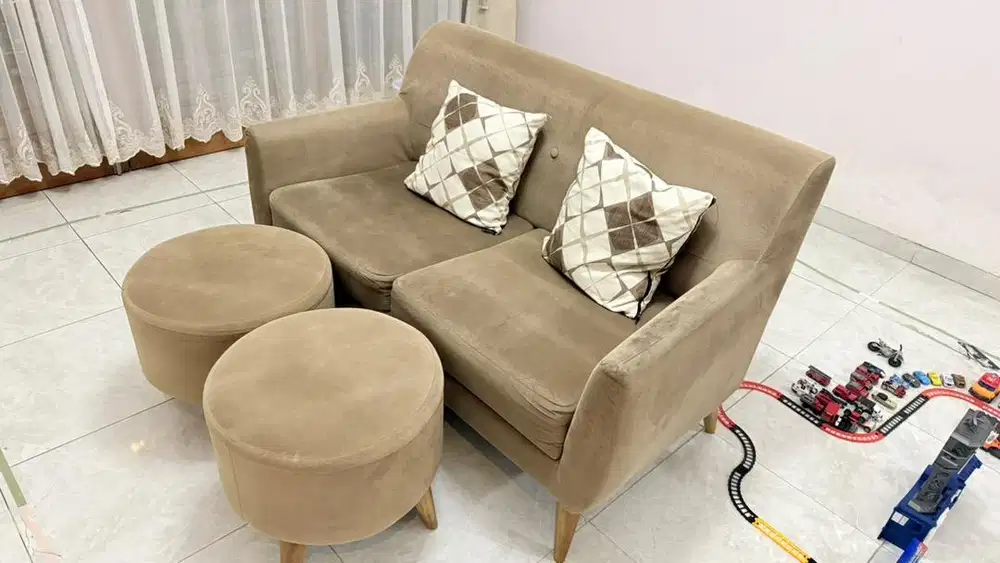 Sofa 2 seat + 2