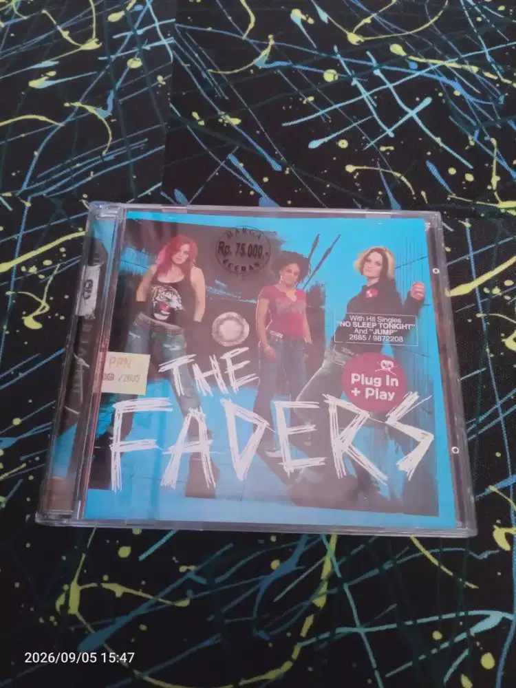 CD Original The Faders - Plug In + Play (Rilisan Fisik Resmi)