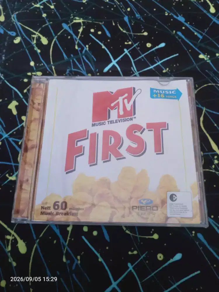 CD Original Album Kompilasi MTV First - (Koleksi Original)