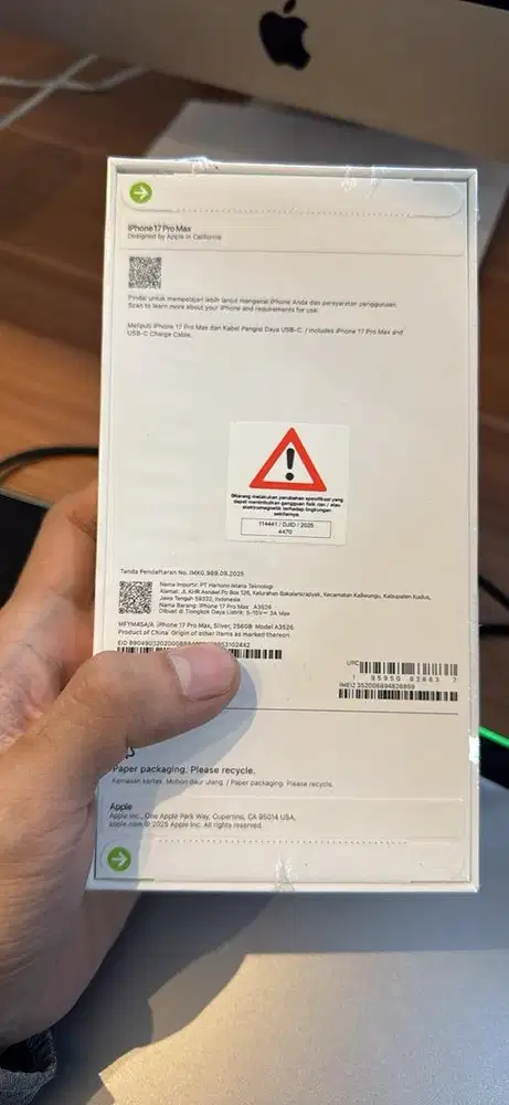 iPhone 17 Pro Max 256GB Silver