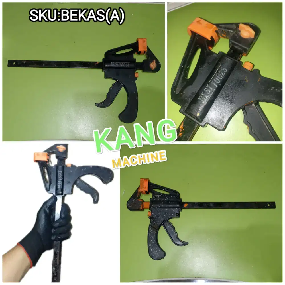 2 PCS Besttools clamp F / klem F 8 inch alat penjepit kayu