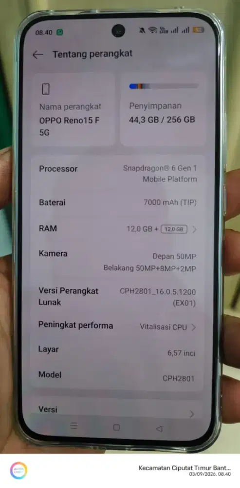Oppo Reno 15F 5G