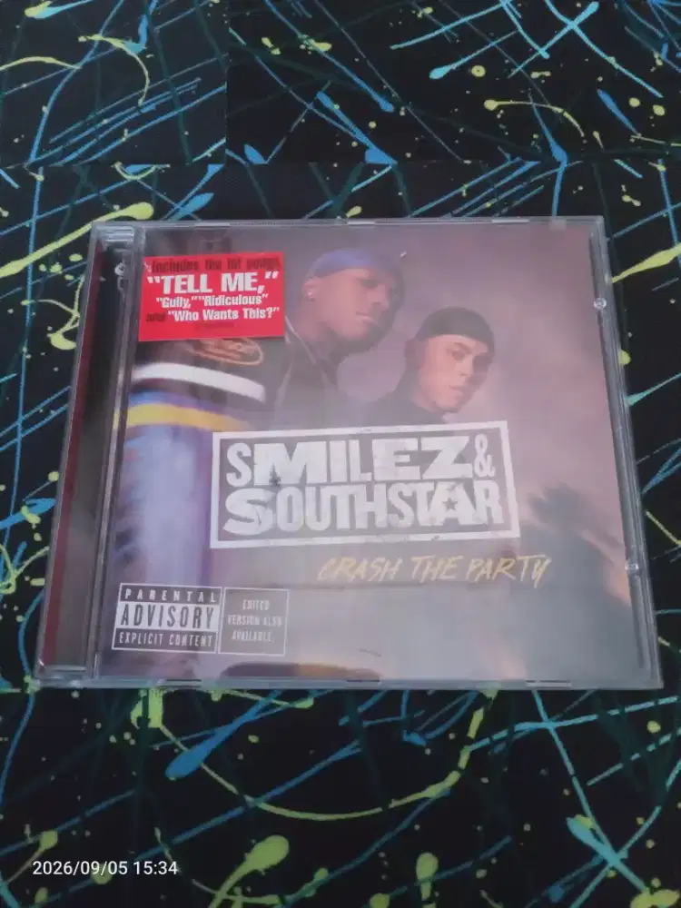 CD Original Musik Audio Smilez & Southstar - Crash The Party