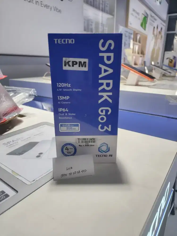 TECNO SPARK GO 3 4/64 | ATLANTIS DAHSYAT