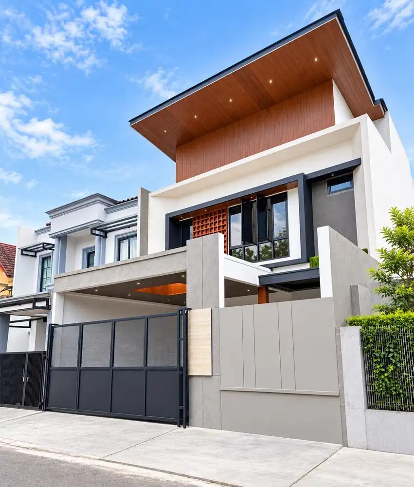 Rumah Baru Semifurnished Di Griya Loka Bsd City