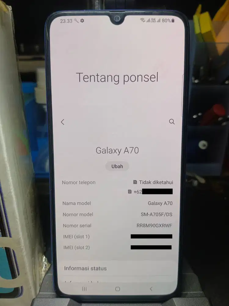 Samsung Galaxy A70|Ram 6Gb 128Gb Rom|Second|Bandung