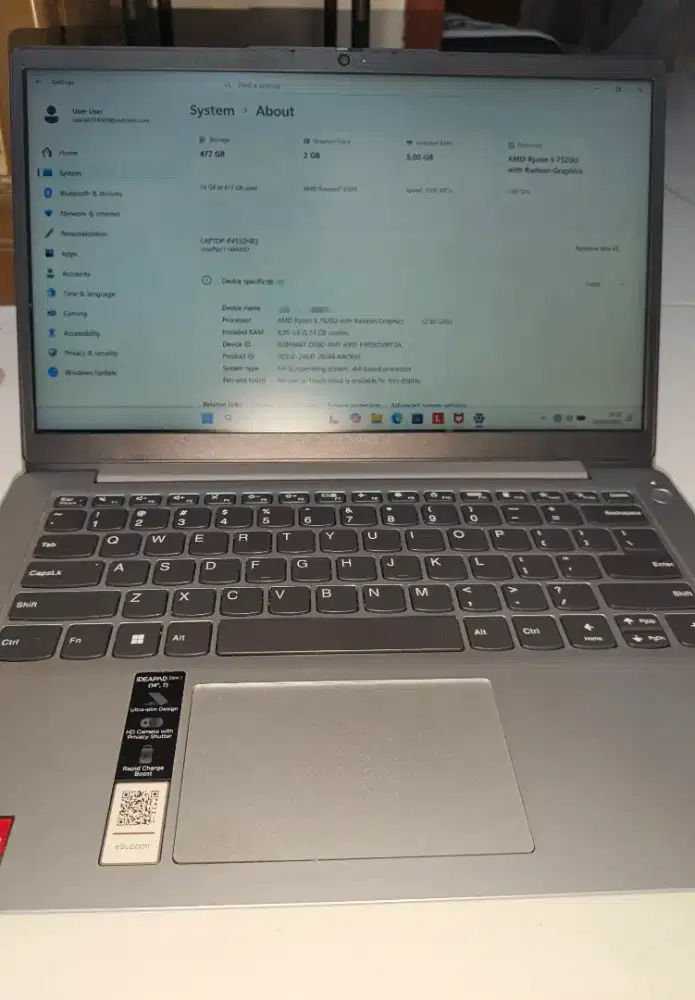 Lenovo Ideapad Slim 1