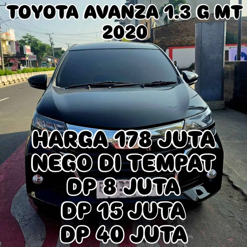 Toyota Avanza 2020 Bensin DP 8 JUTA