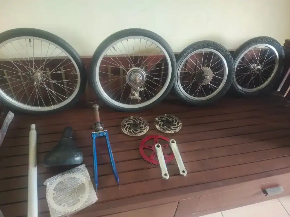 Wheelset peleg dan Printilan sepeda