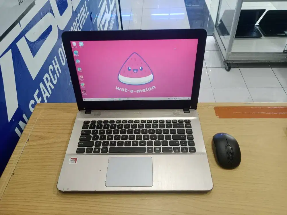 DIJUAL SIAP KULIAH LAPTOP ASUS X441B AMD A9 RAM 4GB HDD 1000GB