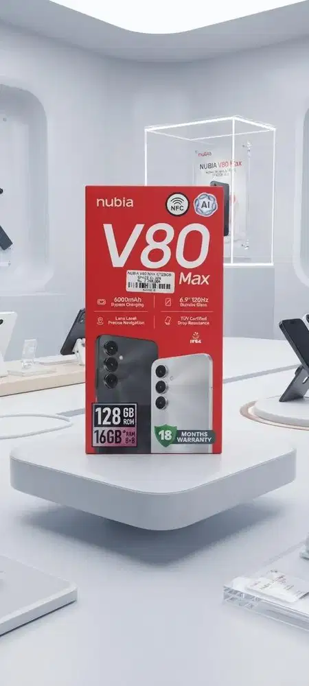 NIBIA V80MAX 6/128GB