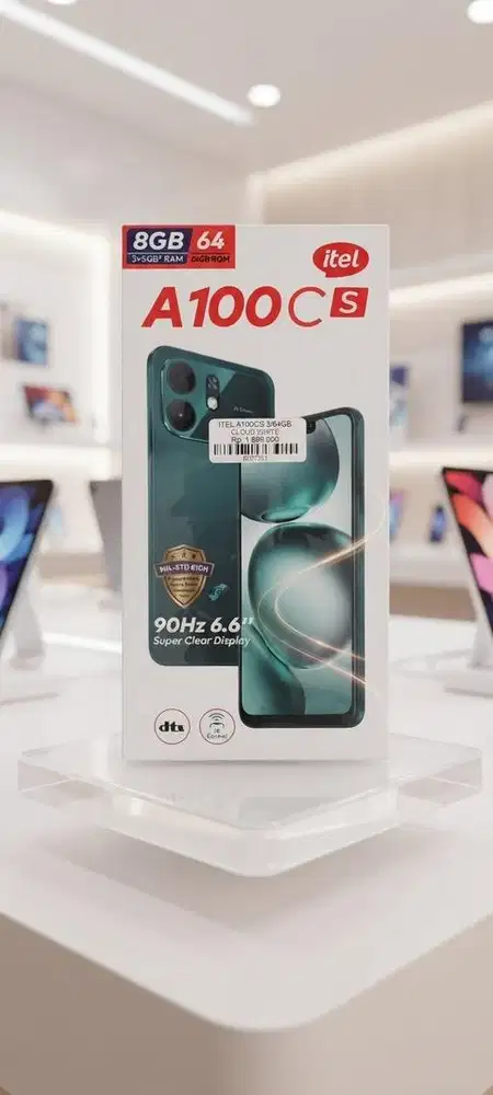 ITEL A100cs 3+4/64GB