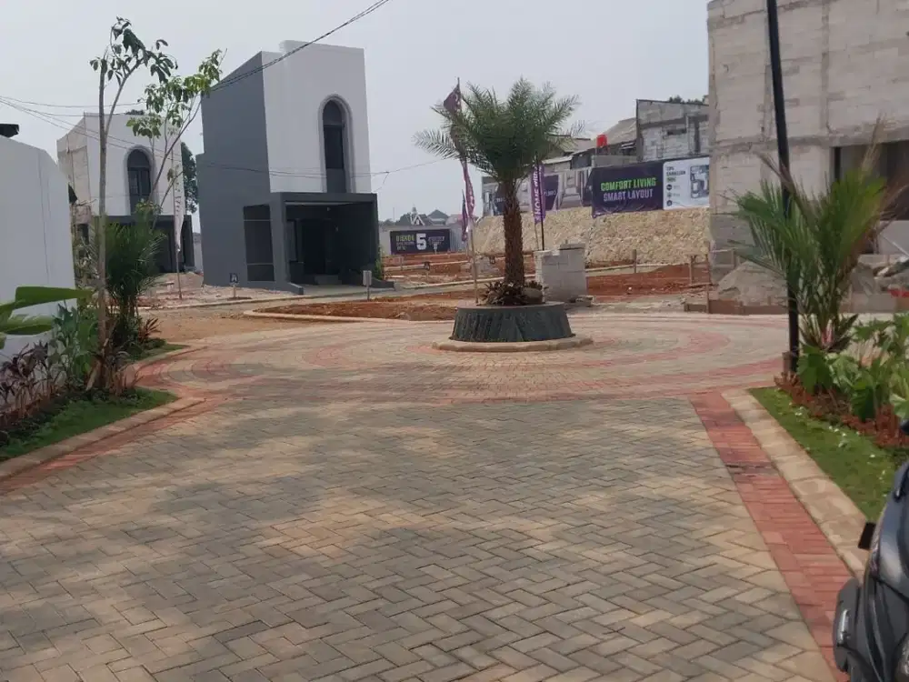 Rumah 2 Lantai di Limo Dekat Stasiun KRL Depok Baru dan Toll Krukut