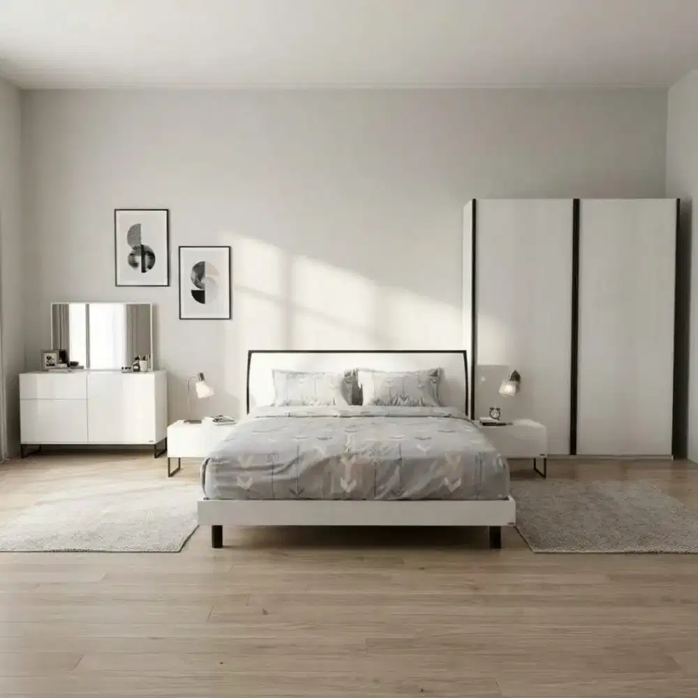 zjual set kamar tidur merk informa (second)