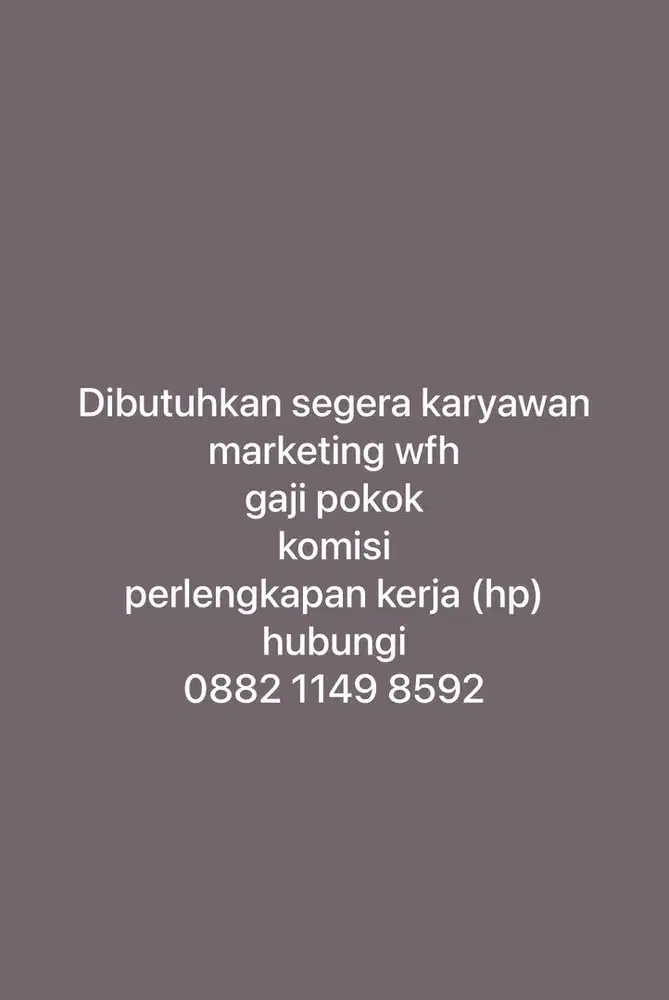 marketing and sales