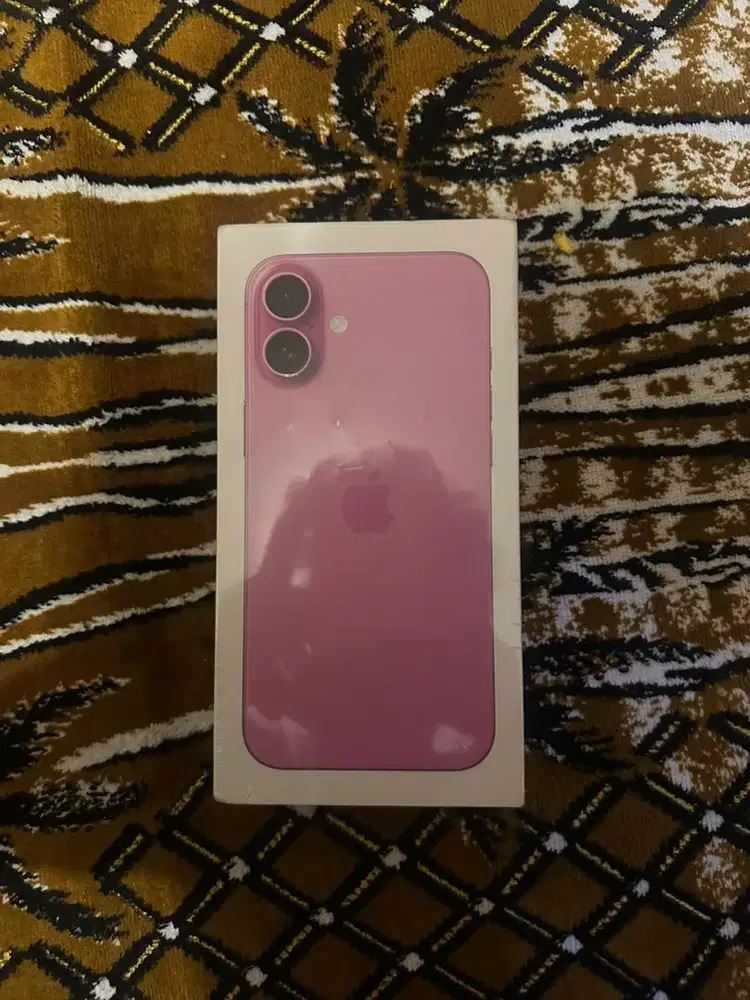 Iphone 16 plus 128 Pink New Segel