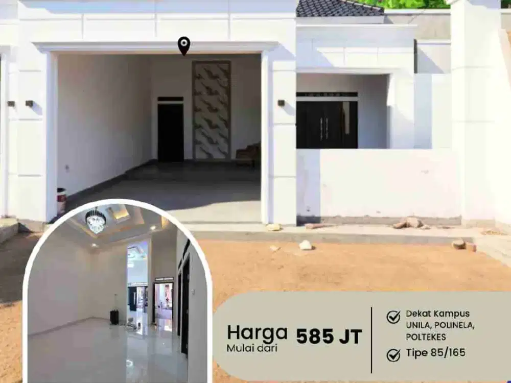 DI JUAL RUMAH MEWAH MURAH GRIYA ALAM DEKAT UNILA POLTEK POLTEKES AL KAUTSAR UNIT TERBATAS
